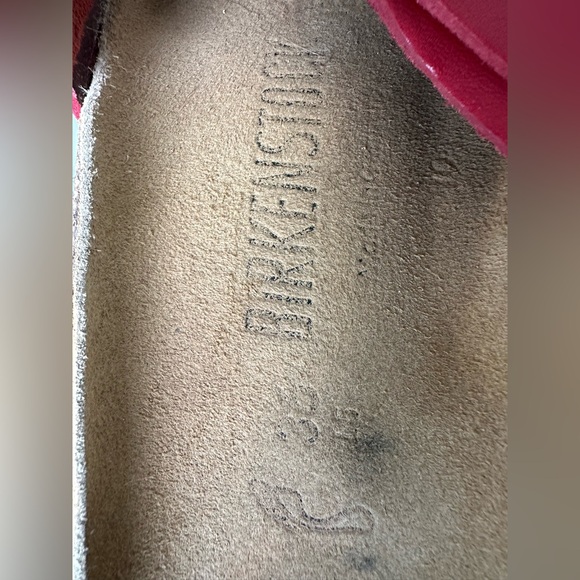 Birkenstock Women's Ibiza Birko-Flor Sandals Red EU 36 US 5-5.5 Regular - Picture 9 of 9